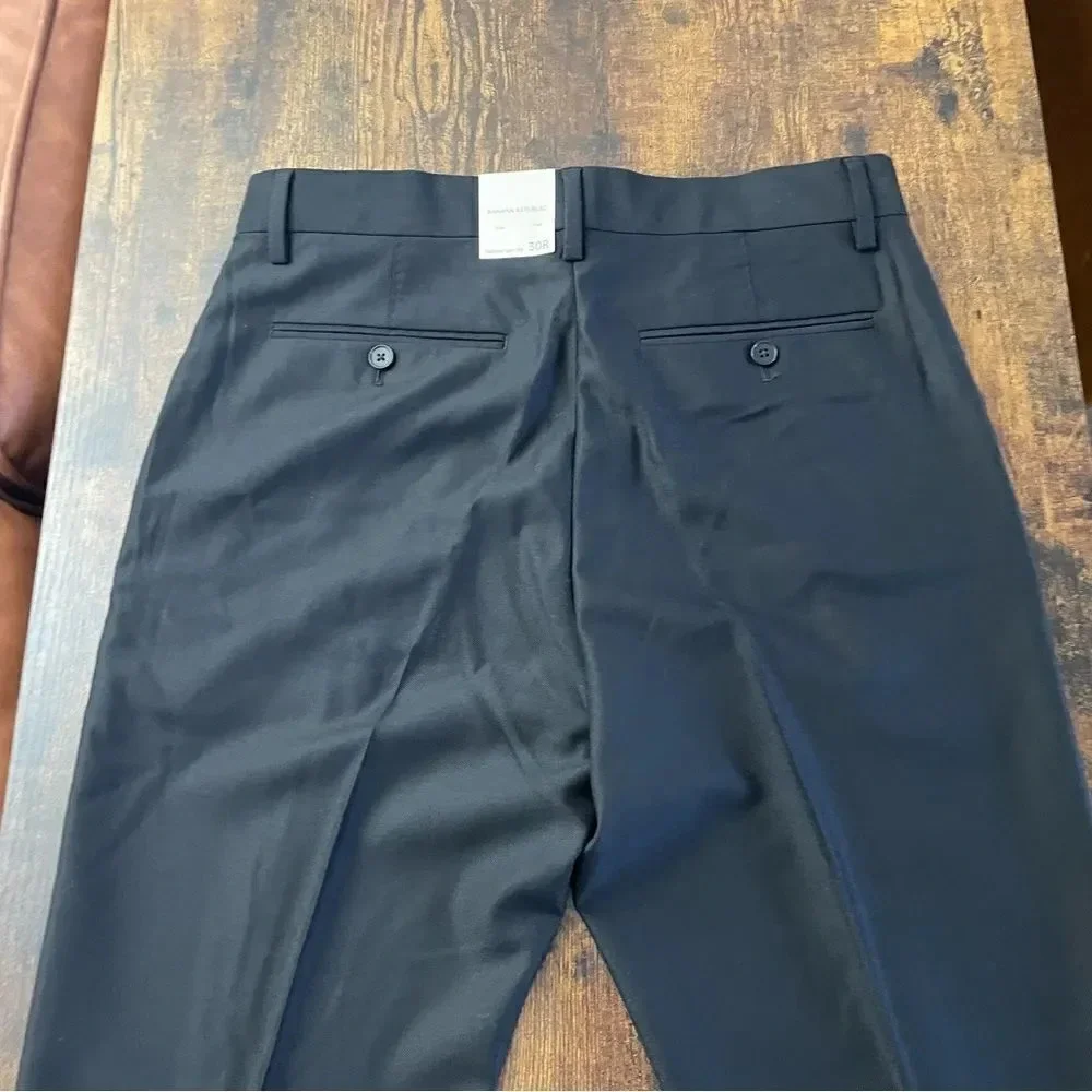 Banana Republic tailored slim fit trousers